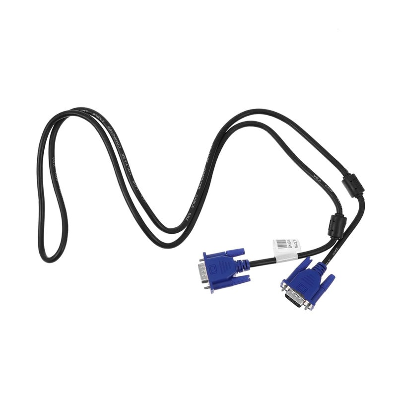 Tehaux 2 باك كابل VGA عالي التوصيل مع غطاء PE متين للشاشة وجهاز العرض والمرئيات - Image 1